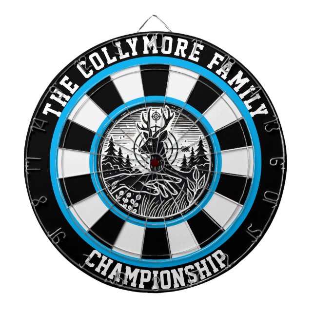 Forest Hjort Target Wall Art Darttavla (Framsidan)