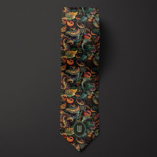 Forest Hues Paisley Slips