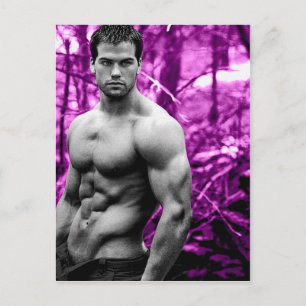 Forest Hunk Vykort