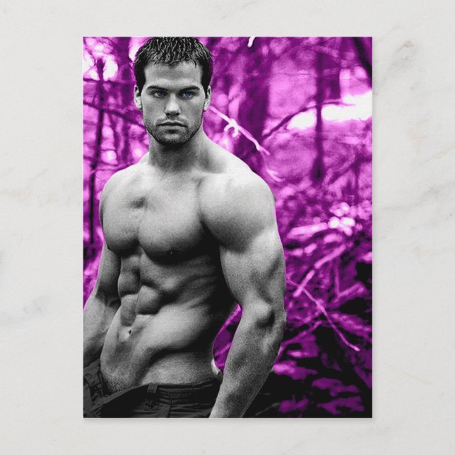 Forest Hunk Vykort (Framsida)
