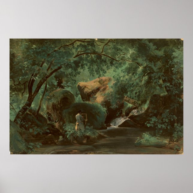 Forest Insida - André Giroux Fine Art Poster (Framsidan)