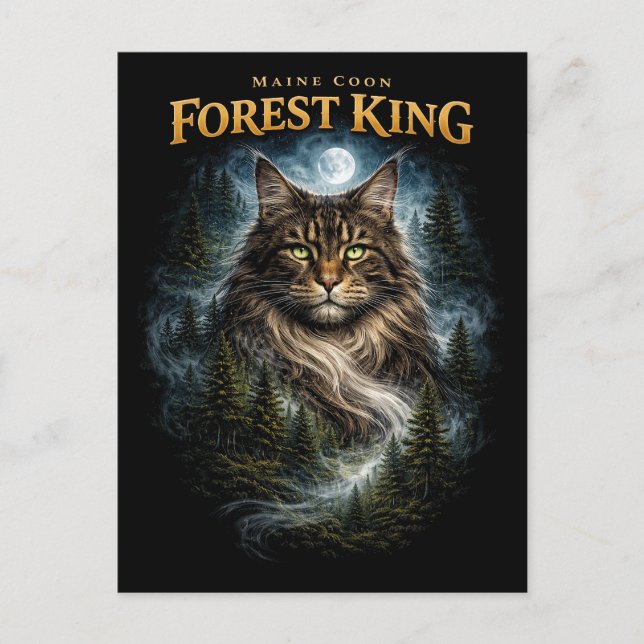 Forest King Vykort (Framsida)