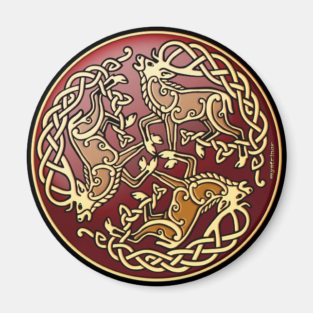 Forest Kung Magnet (Framsidan)