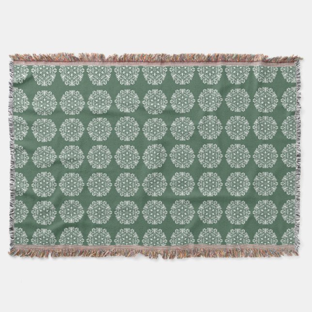 Forest Mandala Filt (Framsidan)