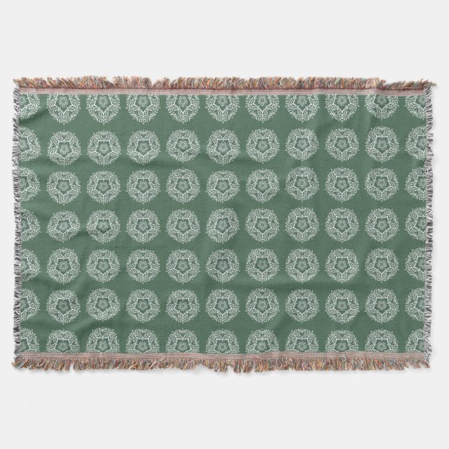 Forest Mandala Filt (Framsidan)