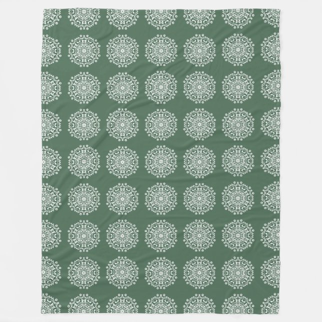 |Forest Mandala Fleecefilt (Framsidan)