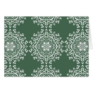 Forest Mandala Hälsningskort