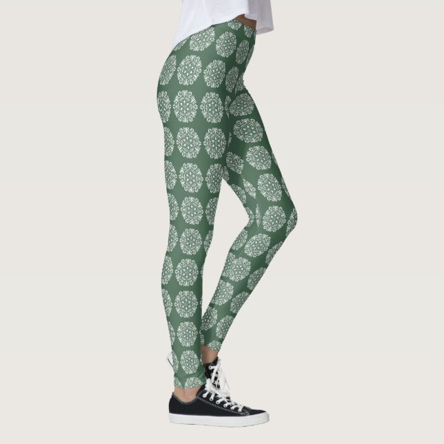 Forest Mandala Leggings (Höger)