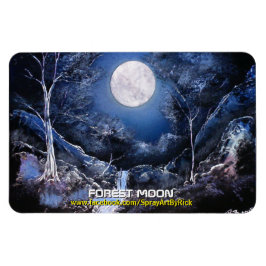 Forest Måne Magnet