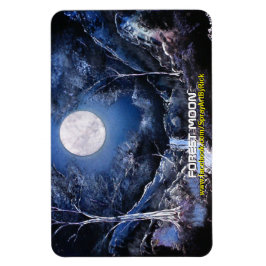 Forest Måne Magnet