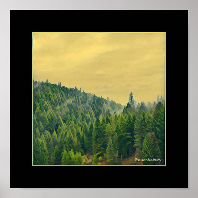 Forest Mist Poster (Framsidan)