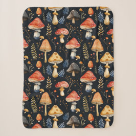 Forest Mushroom och Fern