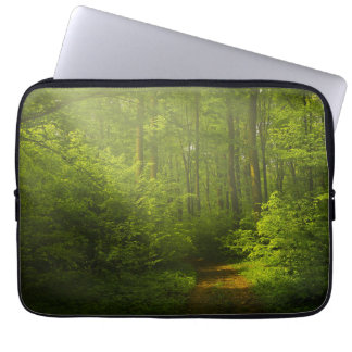 Forest neoprene laptop sleeve
