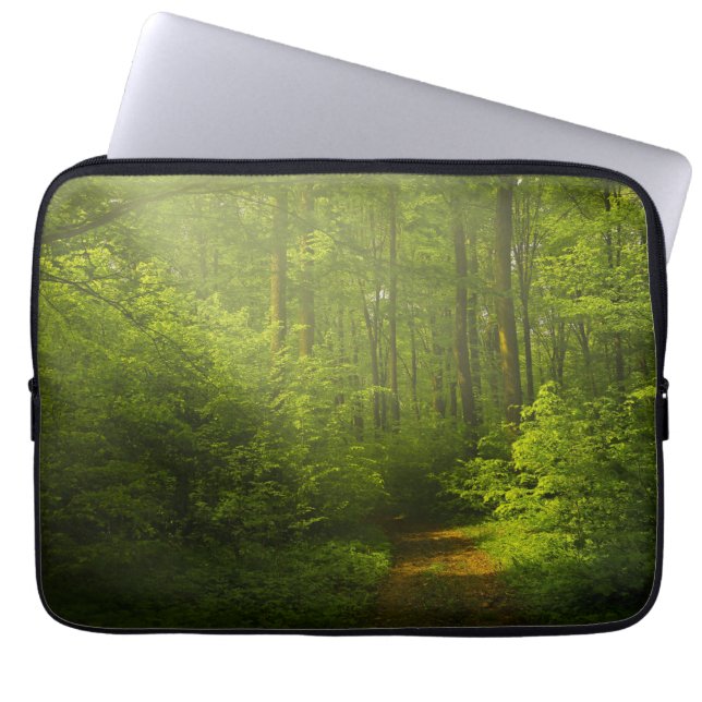 Forest neoprene laptop sleeve (Framsidan)