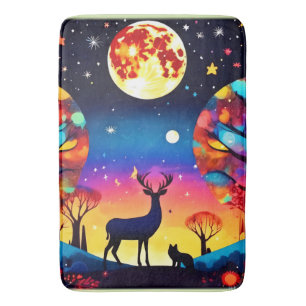 Forest Night Glow Badrumsmatta