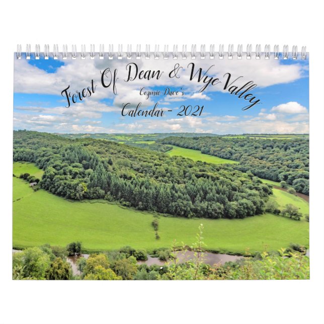 Forest of Dean & Wye Valley Calendar - 2021 Kalender (Omslag)