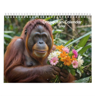 Forest Orangutan Calendar Kalender