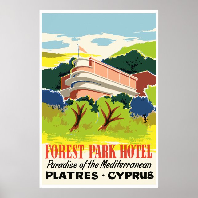 Forest Park Hotel (Platres - Cypern) Poster (Framsidan)