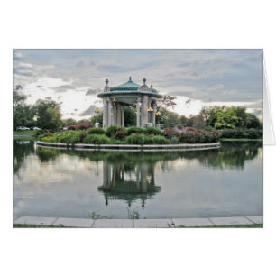 Forest Park St. Louis Missouri Hälsningskort