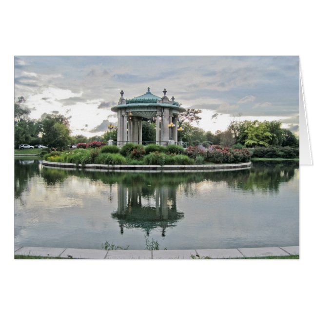 Forest Park St. Louis Missouri Hälsningskort (Framsidan Horizontal)