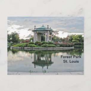 Forest Park St. Louis Missouri Vykort