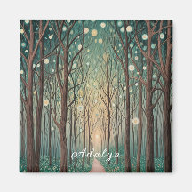 Forest Phantoms: Floating Lights in the Night Wood