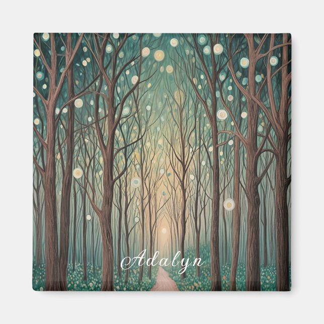 Forest Phantoms: Floating Lights in the Night Wood Magnet (Framsidan)