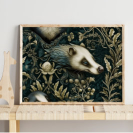 Forest Possum Gömt Animal | Skriv ut postfack Poster