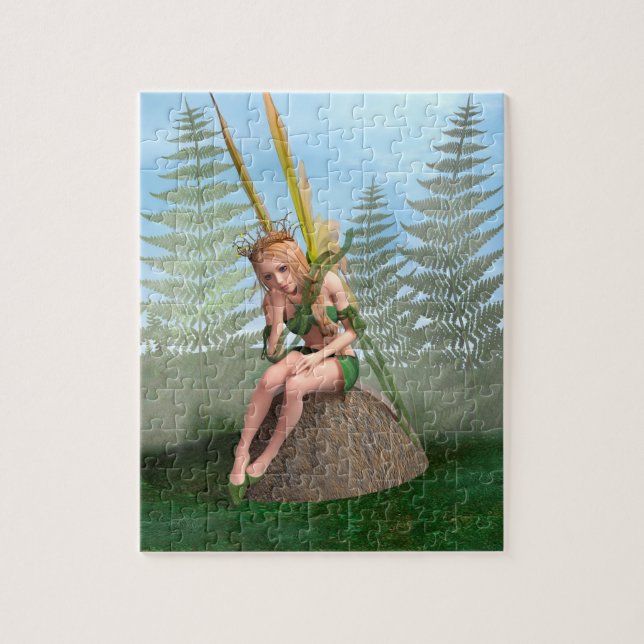 Forest Princess, Fairy Butterfly Pussel (Vertikal)