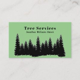 Forest Professionell Träd Trimming Service Visitkort