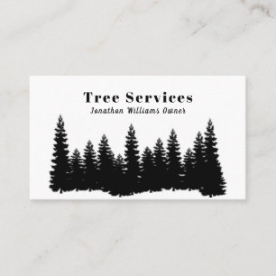 Forest Professionell Träd Trimming Service Visitkort