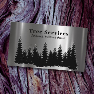 Forest Professionell Träd Trimming Service Visitkort