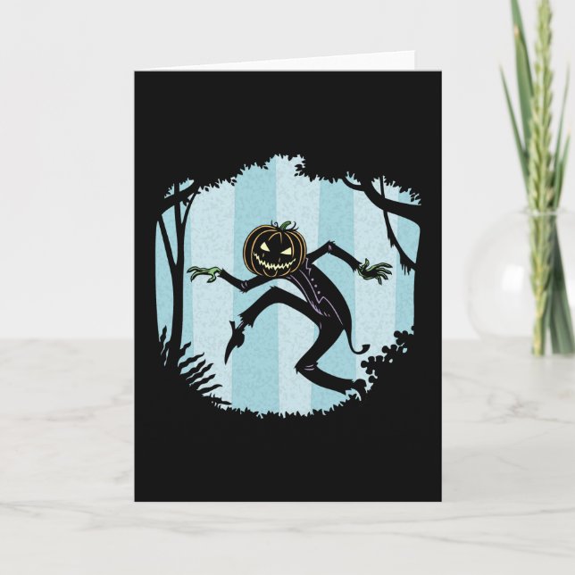 Forest Punkin Man Kort (Framsida)
