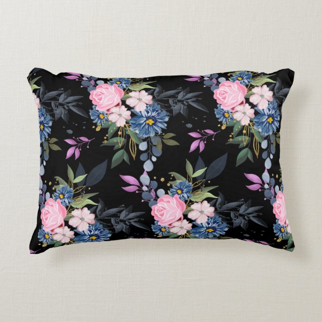 Forest ro Black Prydnadskudde (Framsidan)