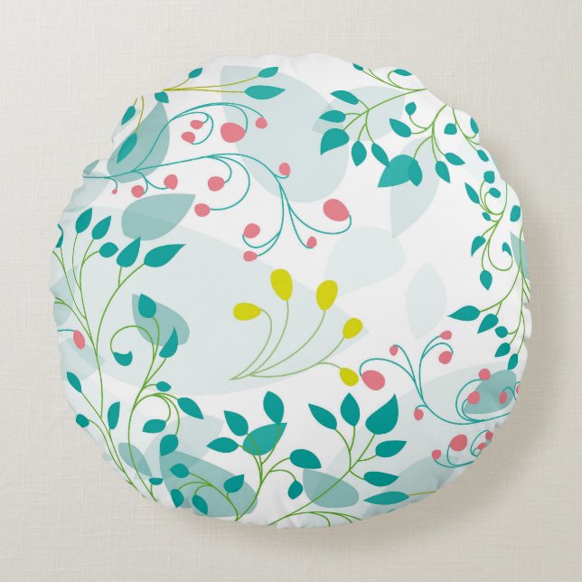 Forest Rund Kudde (Framsidan)