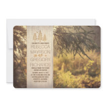 Forest Rustic-bröllop