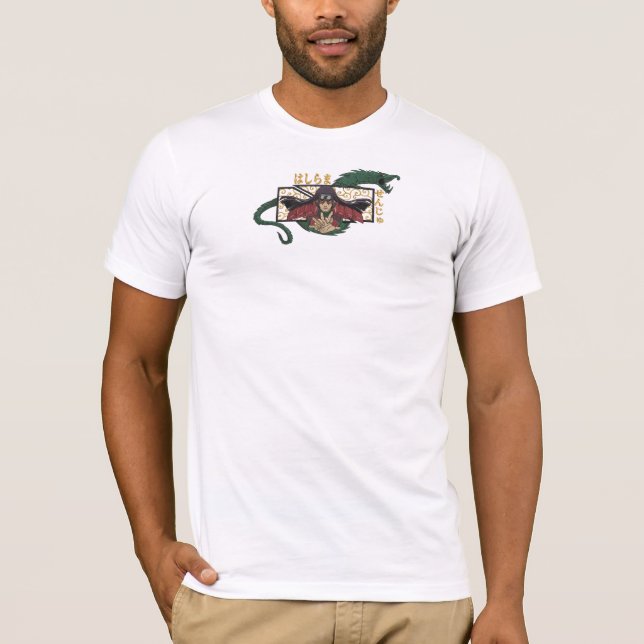 🌳 Forest Sage T-Shirt – Anime-Inspired Warrior (Framsida)