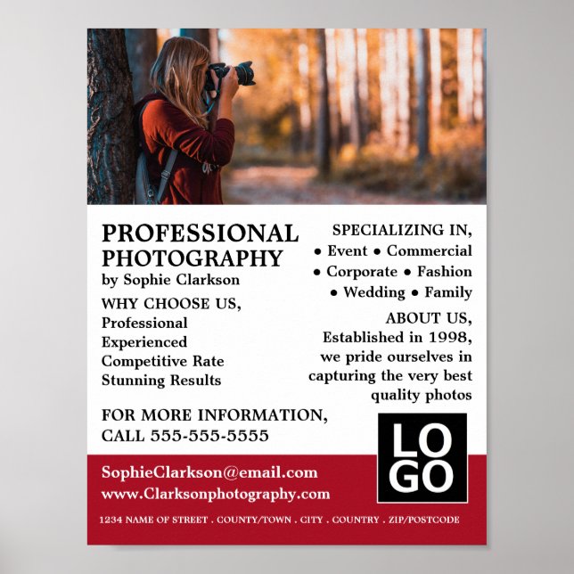 Forest Shot, Photography, Photografer Hire Poster (Framsidan)