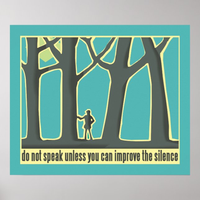 Forest Silence Poster (Framsidan)