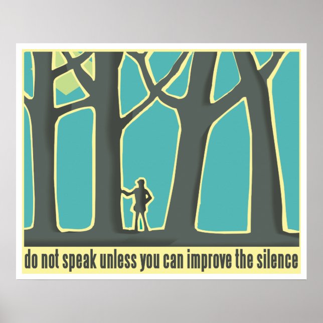 Forest Silence Poster (Framsidan)