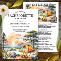 Forest Sjö Camping Bachelorette Helg