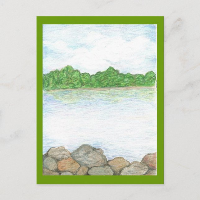 Forest Sjö Vykort (Framsida)