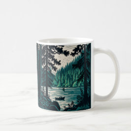 Forest Skogen Nature Vintage Northern Ligcape Tea Kaffemugg