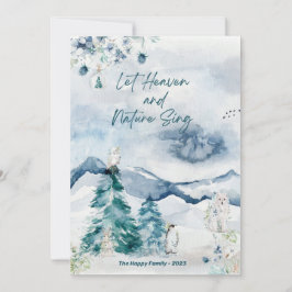 Forest Snö Woodland Animals Träd Heaven Nature
