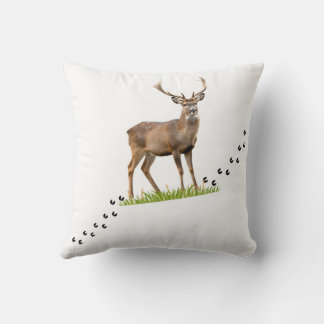 Forest Soul Deer - Throw Pillow Kudde