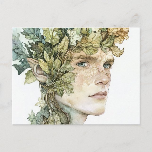 Forest Spirit Vykort (Framsida)