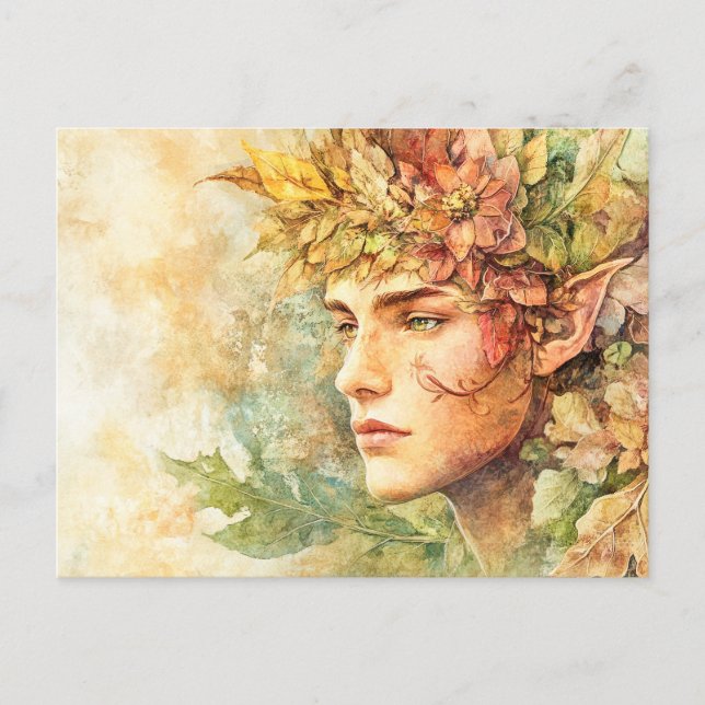 Forest Spirit Vykort (Framsida)