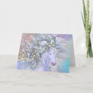 "Forest Spirit: Winter" Deluxe Holiday Card Helgkort