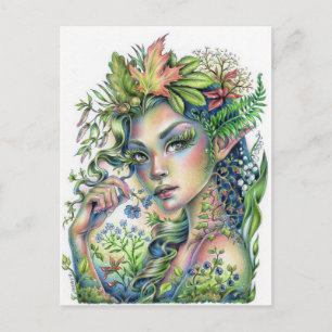 Forest Sprite Vykort
