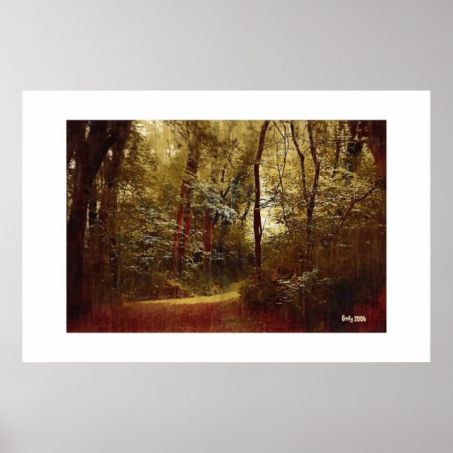 Forest Stroll Poster (Framsidan)